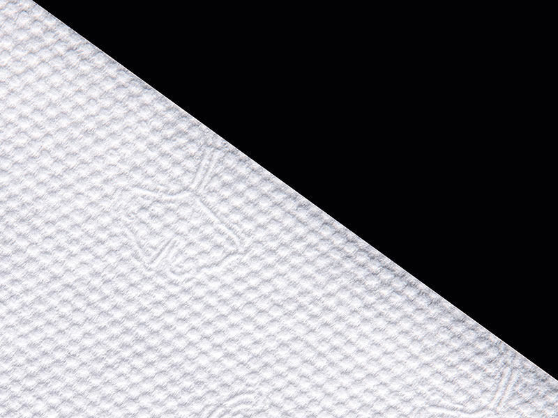 Viskoosi ja polyesteri Ginkgo Dot Style Spunlace kuitukangas kuiviin tai kosteuspyyhkeisiin